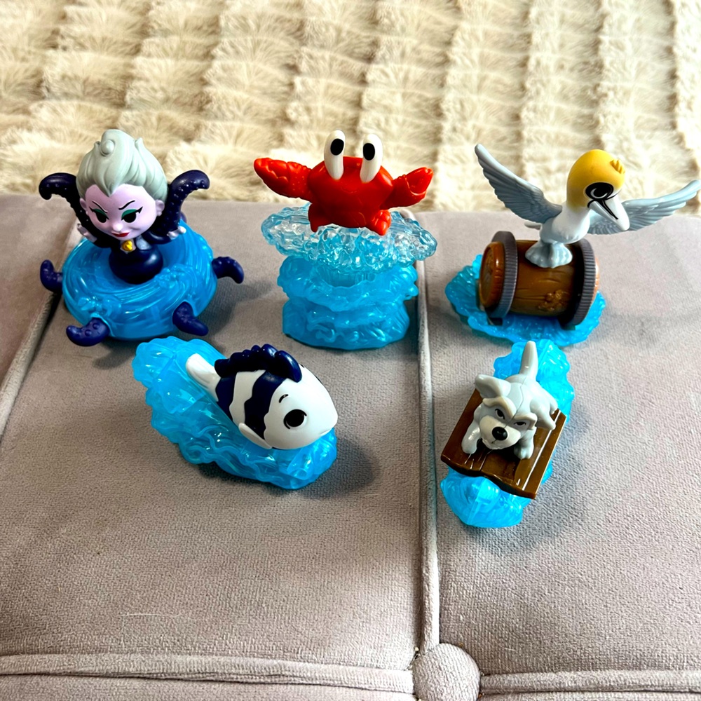 Little Mermaid McDonald’s Happy Meal Toys